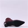 Hispanitas Bangkok Front Zip Heel Boot - Bordeaux Suede